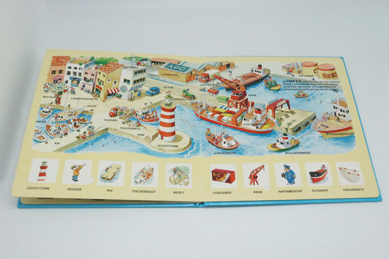 Meer Sea Port Hardcover Children Book Printing Service