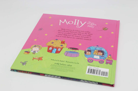 Molly Square Hardcover Artpaper Sweing Binding Children's Book Printing