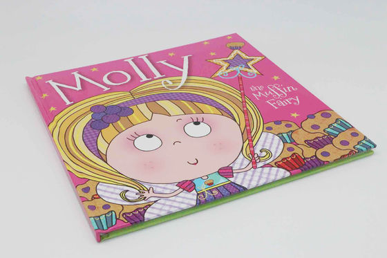Molly Square Hardcover Artpaper Sweing Binding Children's Book Printing