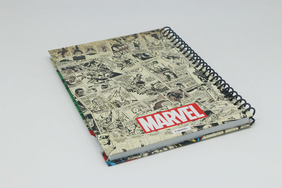 Hardcover Printing Custom Journals Comic Double Binder Rings