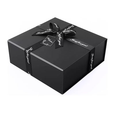Ribbon Bow Gift Box Packaging  Folding Magnetic
