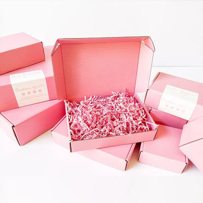 Free Sample Custom Logo  Cosmetic Corrugated Packaging Mailer Box