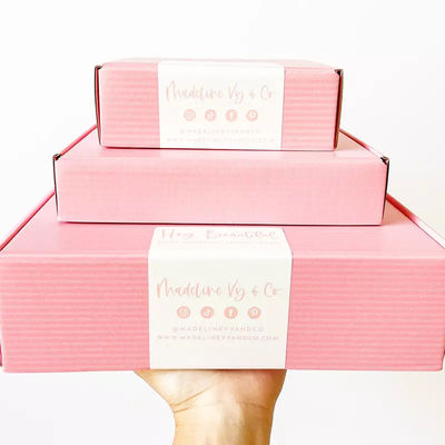 Free Sample Custom Logo  Cosmetic Corrugated Packaging Mailer Box