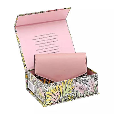 Colorful Gift Box Customized Double Side Printing With Ribbon And Insert