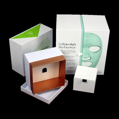 Double Creative Opening Cosmetic Gift Box Packaging Matte  glossy