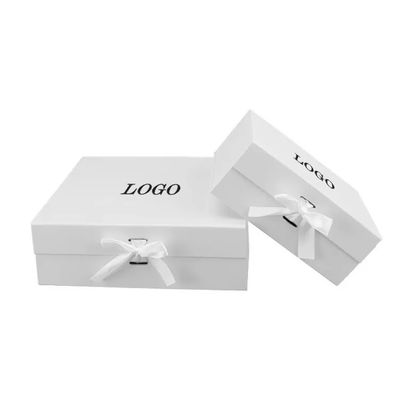 Paper Boxes   View Larger Image Add To Packaging  With Lid and ribbon