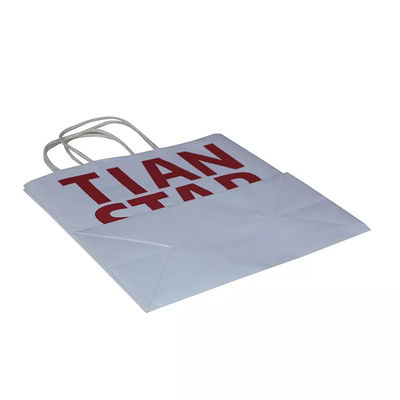 Recyclable White Printed Packaging Bag