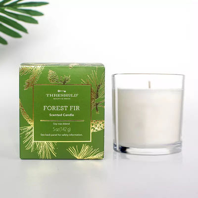 Offset Printing Custom Gift Packaging Cardboard For Small Candle