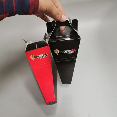 Custom Disposable Pizza Cone Box Take Away Fast Food Packaging Box