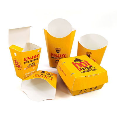 Foodgrade Fast Food Takeaway Boxes Burger Fry Chicken Hotdog