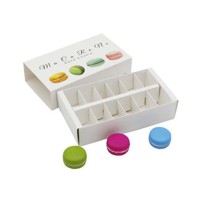 Custom Biodegradable Macaron Packaging Box For Bakery Shop