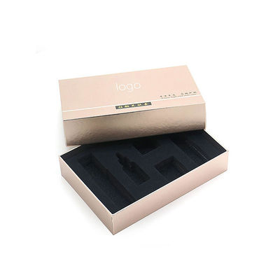 Portable Custom Makeup Packaging Box Folding Paper FSC certificated
