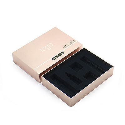 Portable Custom Makeup Packaging Box Folding Paper FSC certificated