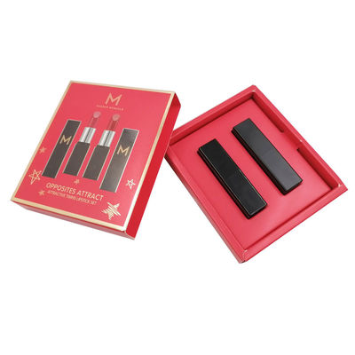 Lipstick Lipgloss Cosmetic Packaging Box Embossing Glossy Lamination