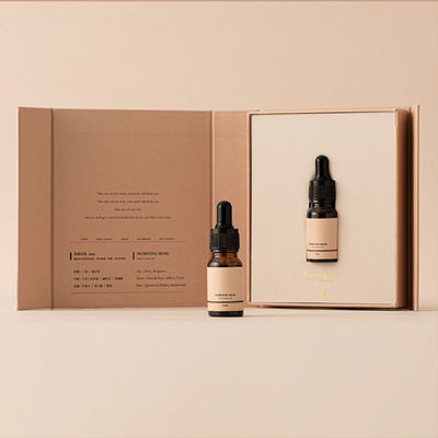 OEM Cosmetic Packaging Box Magnetic Essential Oil Gift Box