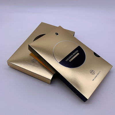 Facial Mask Cosmetic Packaging Box Hallow out Custom Makeup Packaging Box