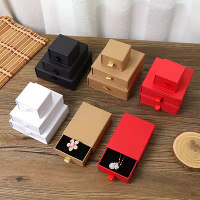 Wholesale Recycle Custom Fashion Made Mini Red Special Craft  Packaging  Gift Paper Box