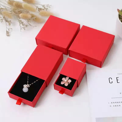 Wholesale Recycle Custom Fashion Made Mini Red Special Craft  Packaging  Gift Paper Box