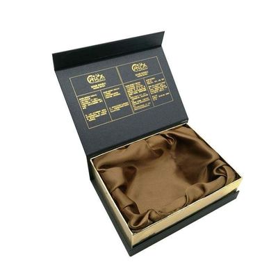 Black Magnetic Custom Boxes For Wigs