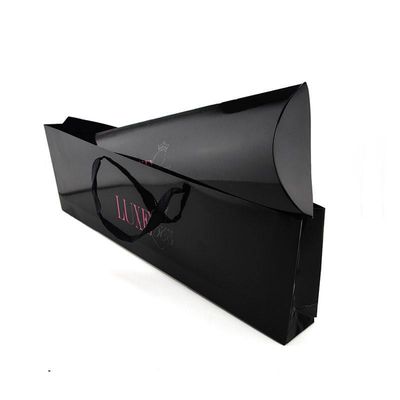 Personalized Pillow Shape Wig Packaging Box With Handle