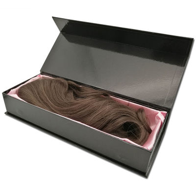 luxury paper Cardboard Wig Box Matt Lamination FSC ISO certificated