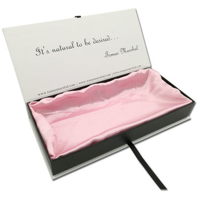 luxury paper Cardboard Wig Box Matt Lamination FSC ISO certificated
