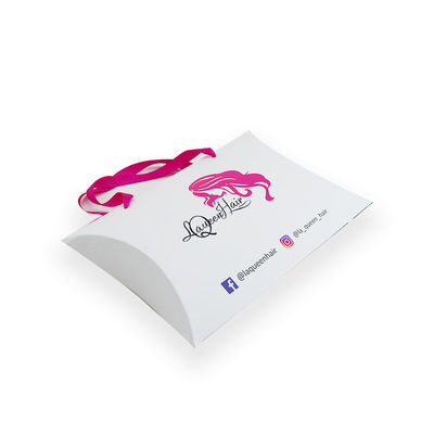 Pillow Type Wig Packaging Box OEM Hair Extension Packaging Boxes