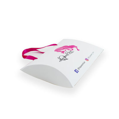 Pillow Type Wig Packaging Box OEM Hair Extension Packaging Boxes