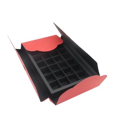 Kraft Paper Cookie Box Packaging With Cushion Pads For Divider Insert Chocolate