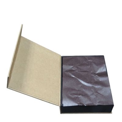 Kraft Paper Cookie Box Packaging With Cushion Pads For Divider Insert Chocolate