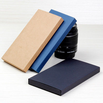 Slidable Small Kraft Paper Boxes For IPhone Android Mobile Phone Case