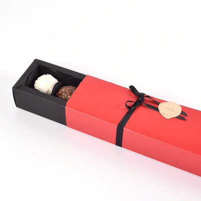 Recycled Kraft Paper Packaging Box OEM Chocolate Truffles Gift Box