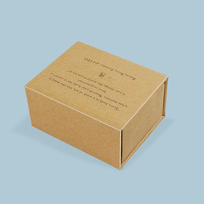 Cardboard Brown Kraft Paper Box Custom Printing Packaging for Soap