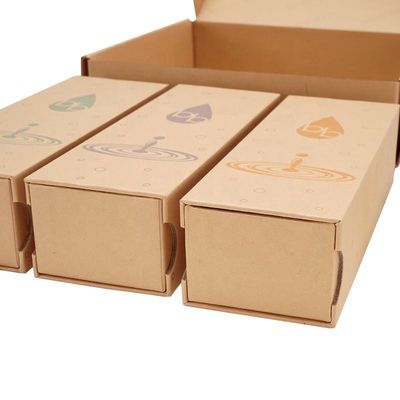Kraft Brown Paper Box Packaging For Perfume