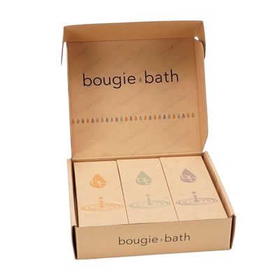 Kraft Brown Paper Box Packaging For Perfume