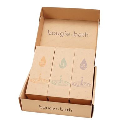Kraft Brown Paper Box Packaging For Perfume