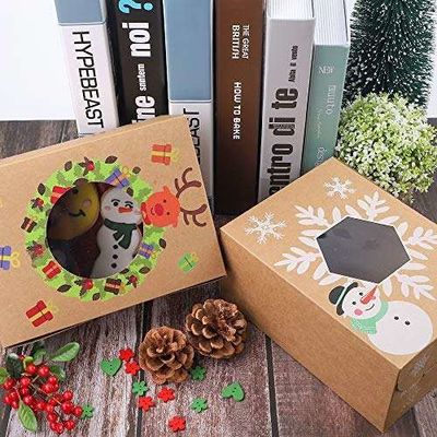 Foldable Food Grade Brown Kraft Paper Box
