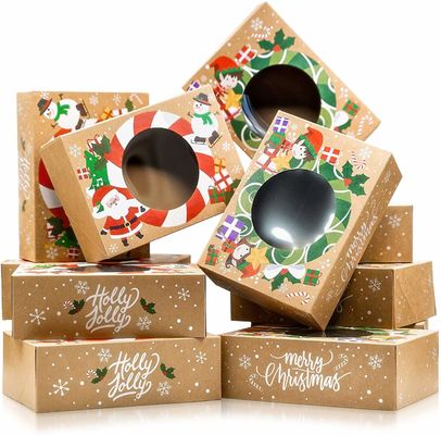 Foldable Food Grade Brown Kraft Paper Box