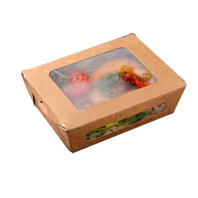 Foldable Food Grade Brown Kraft Paper Box