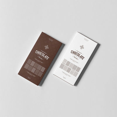 FSC certificated Kraft Paper Food Packaging for Chocolate Bar