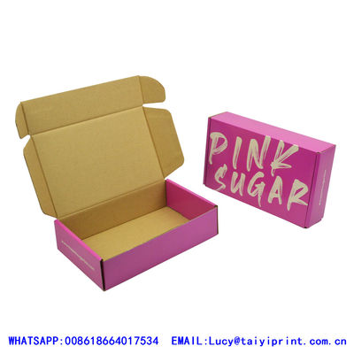 Mailer Kraft Paper Packaging Box Corrugated Cardboard For Dog Toys