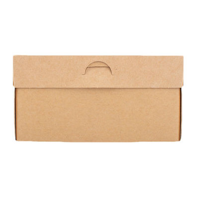 Wedding Party Baking Food Kraft Paper Packaging Box With Window Cover