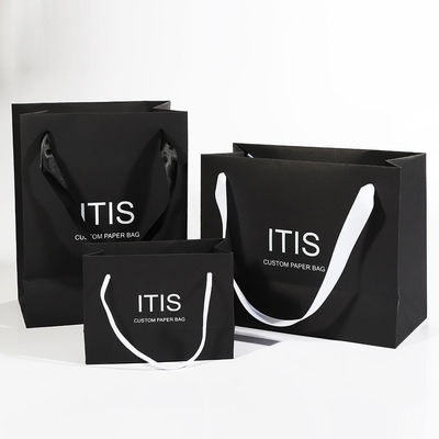 Printing Kraft Paper Recyclable Gift Bags For Bread Coffee Sundries