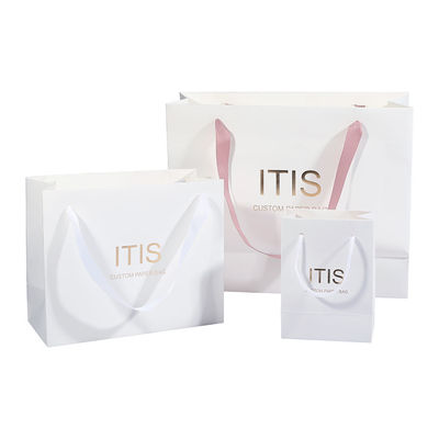 Printing Kraft Paper Recyclable Gift Bags For Bread Coffee Sundries