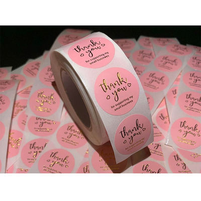 Self Adhesive Offset Printing Stickers Waterproof  Vinyl Label Stickers