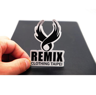 Thank You Waterproof Custom Vinyl Stickers Self Adhesive Round