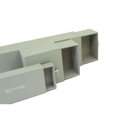 Custom Printing Hard Rigid Cardboard Sleeve Drawer Box with inside Sliding Box