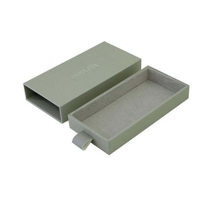 Custom Printing Hard Rigid Cardboard Sleeve Drawer Box with inside Sliding Box