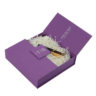 Double Door Type Magnetic Cardboard Gift Box Custom Logo Printed