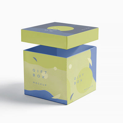 Art Paper Lid And Base Cardboard Boxes Embossing Technics